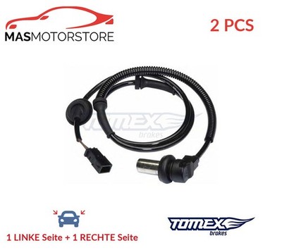 ABS SENSOR DREHZAHLFÜHLER PAAR TOMEX BRAKES TX 51-83 2PCS P FÜR AUDI A4 B5,8D5