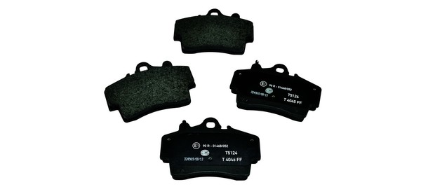 Vorderachse Hella 8DB 355 018-471 Bremsbelagsatz, Scheibenbremse FüR Porsche-image