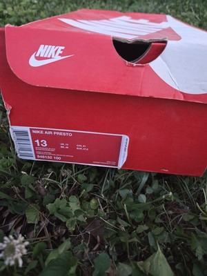 Nike Air Presto Triple White White/White-Black Low Top Lace Up 2016 848132-100