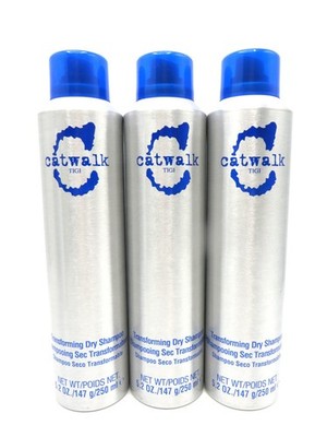 TIGI CATWALK TRANSFORMING DRY SHAMPOO 5.2 OZ ( Lot of 3)