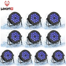 18X15W Stage Par Light DMX IP65 Waterproof DJ Disco Party Outdoor Lights US