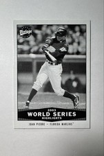 2004 Upper Deck Vintage - 2003 World Series Highlights Juan Pierre #317 Black &