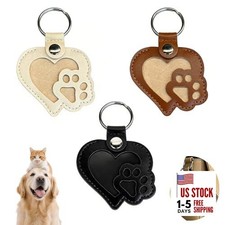 Paw Keychain for Dog Hair, Pet Fur Memory Charm for Beige-black-brown
