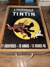 Coffret VHS TINTIN l’intégrale de la série d’animation coffret entier