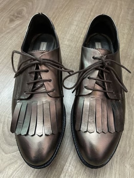 Women Loafers Gold 37