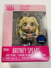 Funko Minis (2024) BRITNEY SPEARS Vinyl Figure: CIRCUS *Metallic* Theme Outfit!