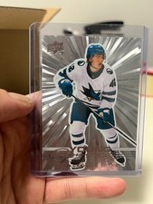 2025-26 UD Series 1 - LUCA CAGNONI Young Guns Silver Outburst San Jose Sharks