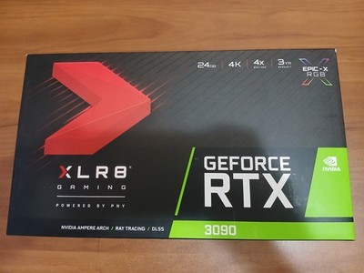 NEW SEALED PNY Nvidia RTX 3090 24GB GDDR6X Graphics Card GPU