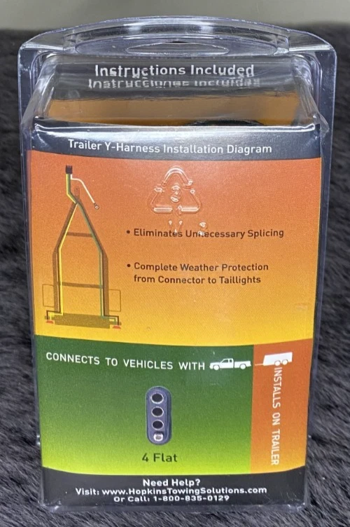 Remolque plano Hopkins 4 arnés en Y 48245 Foto 3 de 4