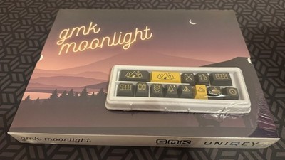 GMK Moonlight Keycap Set - Standard (base) + Novelty Set NEW SEALED