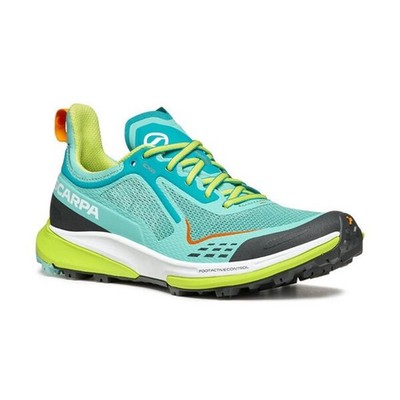 Scarpa Golden Gate Kima RT Women blue lime Trailrunningschuhe Damen