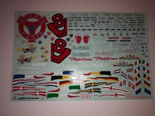 1/24 ITALERI DECALQUES POUR MAQUETTE CAMION VOLVO SCANIA MERCEDES DAF