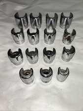 15 Snap-On3/8” Drive  Weatherhead Sockets (Not full Set) L 25/32 - S 3/8