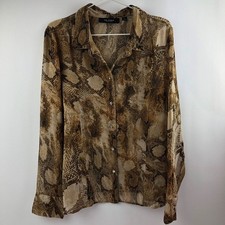 Kris Jenner Collection button down long sleeve