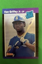1989 Donruss Rated Rookie Ken Griffey Jr #33 RC Seattle Mariners Hall Of Fame B