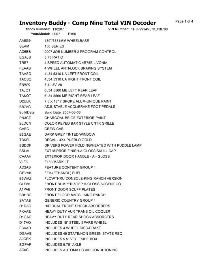 Columna de dirección inclinable de cambio de piso con crucero para camioneta Ford F150 04-08 Foto 4 de 4