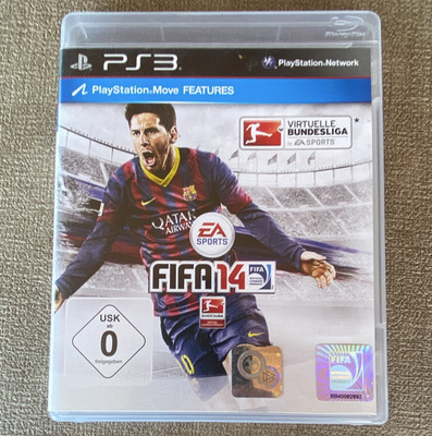 EA Sports FIFA 14 Sony PlayStation 3 PS3 PAL USK 0 (2013) Move-kompatibel
