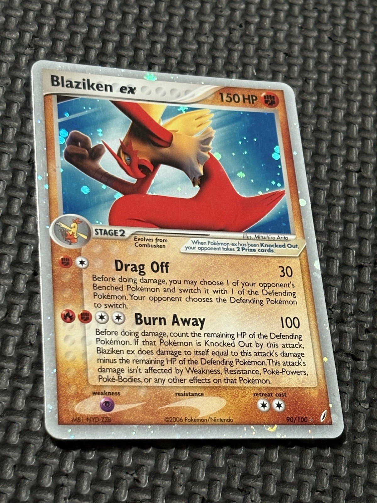 Pokemon (2006) Blaziken Ex Holo 90/150 Very Affordable Really Nice Ships Fast