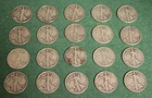 Walking Liberty Half Dollar Roll_90% Silver_20 Coins