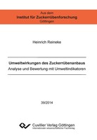 Heinrich Reineke | Umweltwirkungen Des ZuckerrüBenanbaus. Analyse Und...