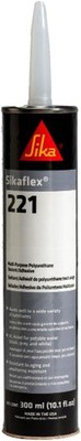 SIKA Sikaflex-221 Multi-Purpose Sealant/Adhesive, Gray, 10.1 Aluminum Gray 