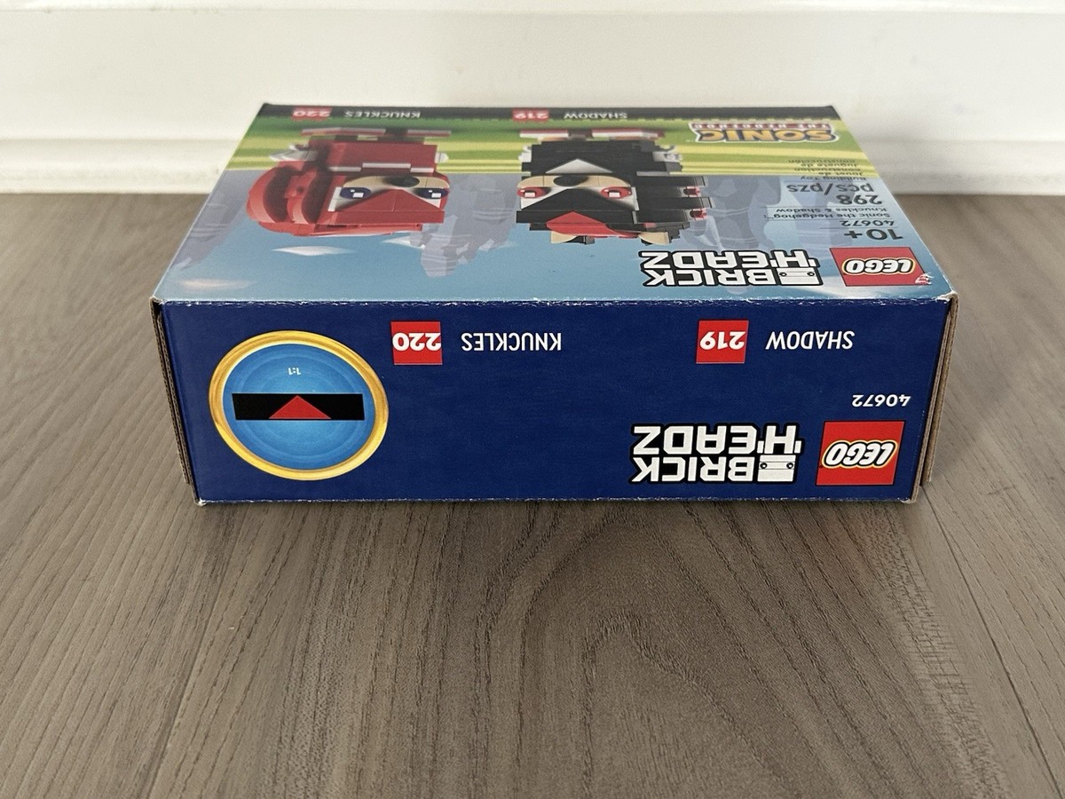 LEGO BRICKHEADZ: Sonic the Hedgehog: Knuckles & Shadow