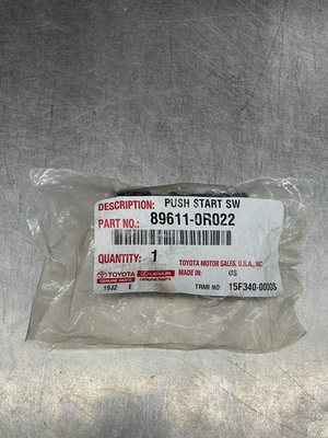 #ad Toyota OEM Push Start Button Switch 89611 0R022 – NEW $150.00