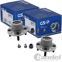2X GSP RADLAGER-SATZ Hinten Beidseitig Passend FÜR Chevrolet Aveo Daewoo Kalos