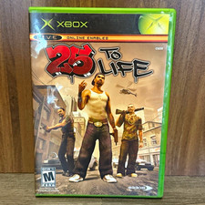Eidos 25 To Life - Xbox NTSC-U/C M Action Shooter CIB Manual TESTED image