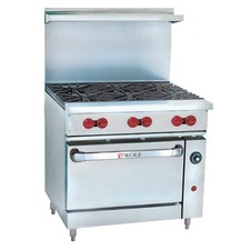 Vulcan C36S6BN 36 in 6Burner Challenger XL Gas Range w/ Standard Oven