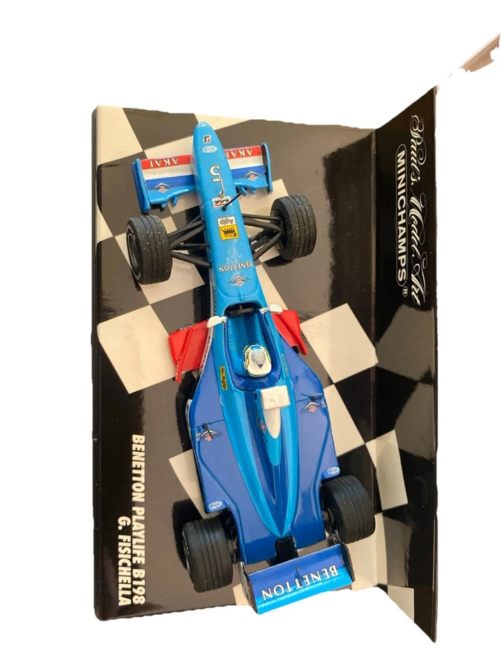 MINICHAMPS PLAYLIFE 1998 G.FISICHELLA Scala 1/143 - Immagine 2 di 4