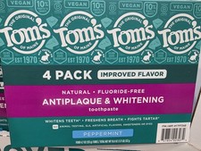 4 PACK - Toms of Maine Antiplaque & Whitening...