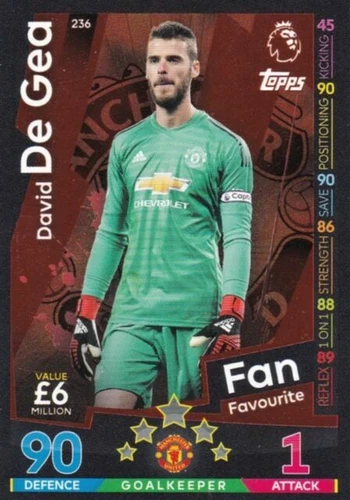 Premier League Football 2018-19 Season Sports Trading Cards & Accessories