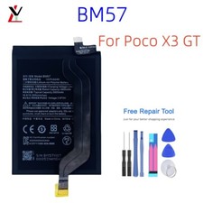 BM57 Replacement Battery For Xiaomi Redmi Note 10 Pro POCO X3 GT 5000mAh  Tools
