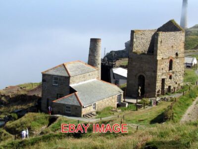 FOTO LEVANT MINE BEAM MOTOR DER MOTOR GEBAUT VON HARVEYS OF HAYLE ARBEIT EINGESTELLT