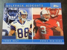 2001 Topps Combos Football #TC2 Torry Holt Koren Robinson 
