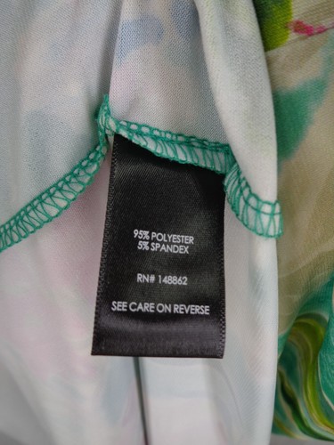 Nuevo Vestido Torrid Floral Studio Tejido Midi Imitación Envolvente Talla 0 (12) Grande - Imagen 16 de 17