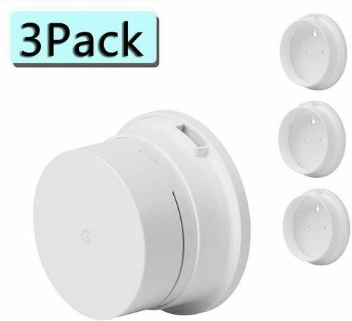 Google Wifi Wall Mount ABS Holder Ceiling Bracket, 3-Pack