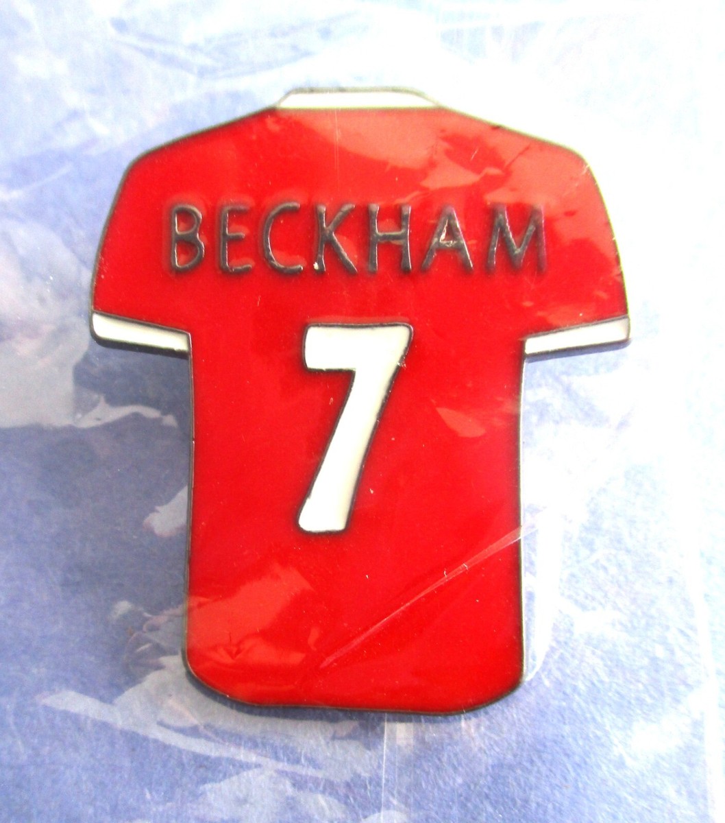 David Beckham #7 Manchester United F.C. Jersey Football Soccer