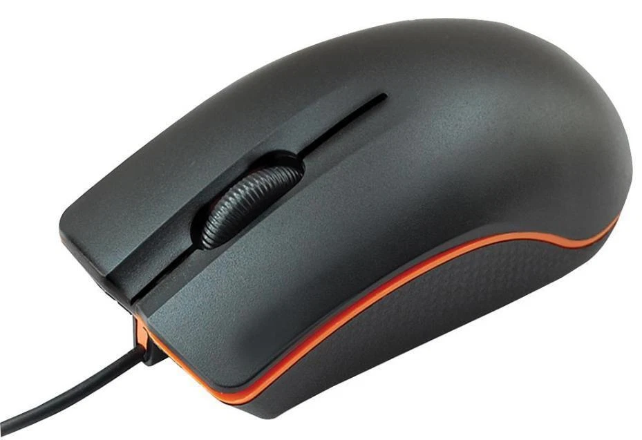 Wired Keyboard and Mouse Deskset, Black - INFAPOWER - Image 3 of 3