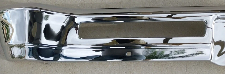 PARAGOLPES DELANTERO S CHEVROLET CHEVY II NOVA NUEVO TRIPLE CHAPADO CROMO 1966-1967 66-67 Foto 3 de 4