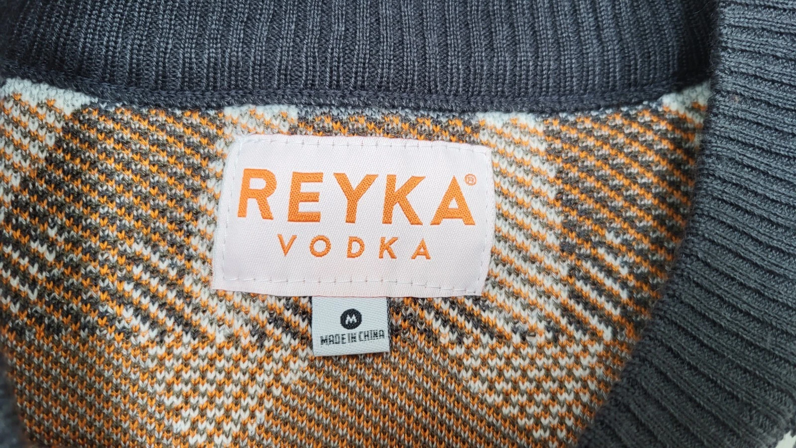 NWT REYKA Vodka Tipsy Elves Ugly Christmas Sweater  - Size M