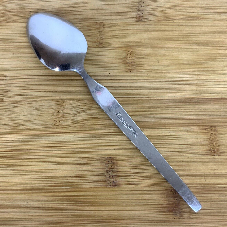 Riviera Cordova Oval Soup Spoon Stainless Steel Flatware Japan Vtg