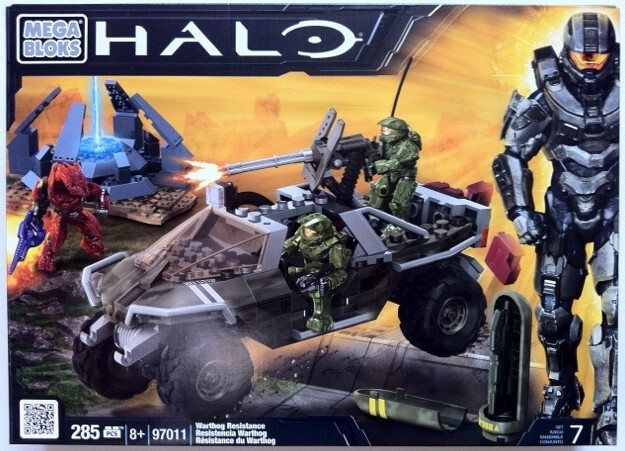Halo Mega Bloks Warthog Resistance 97011 Brand New Factory Sealed