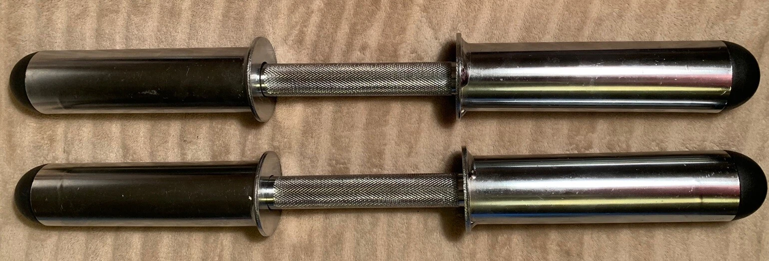 Pair of 22" Loadable Dumbbells