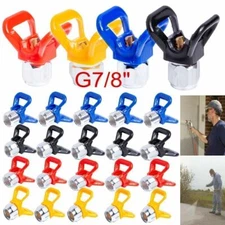 1/5x Airless Paint Spray Gun Tip Nozzle Guard Seat For Titan Wagner Sprayer Tool