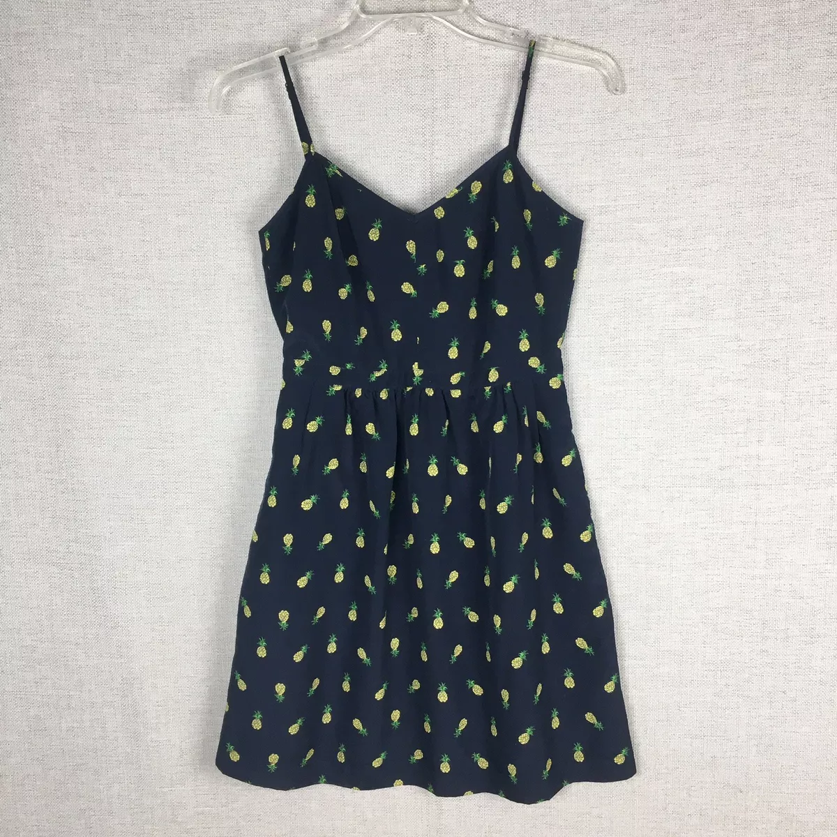J crew top pineapple dress
