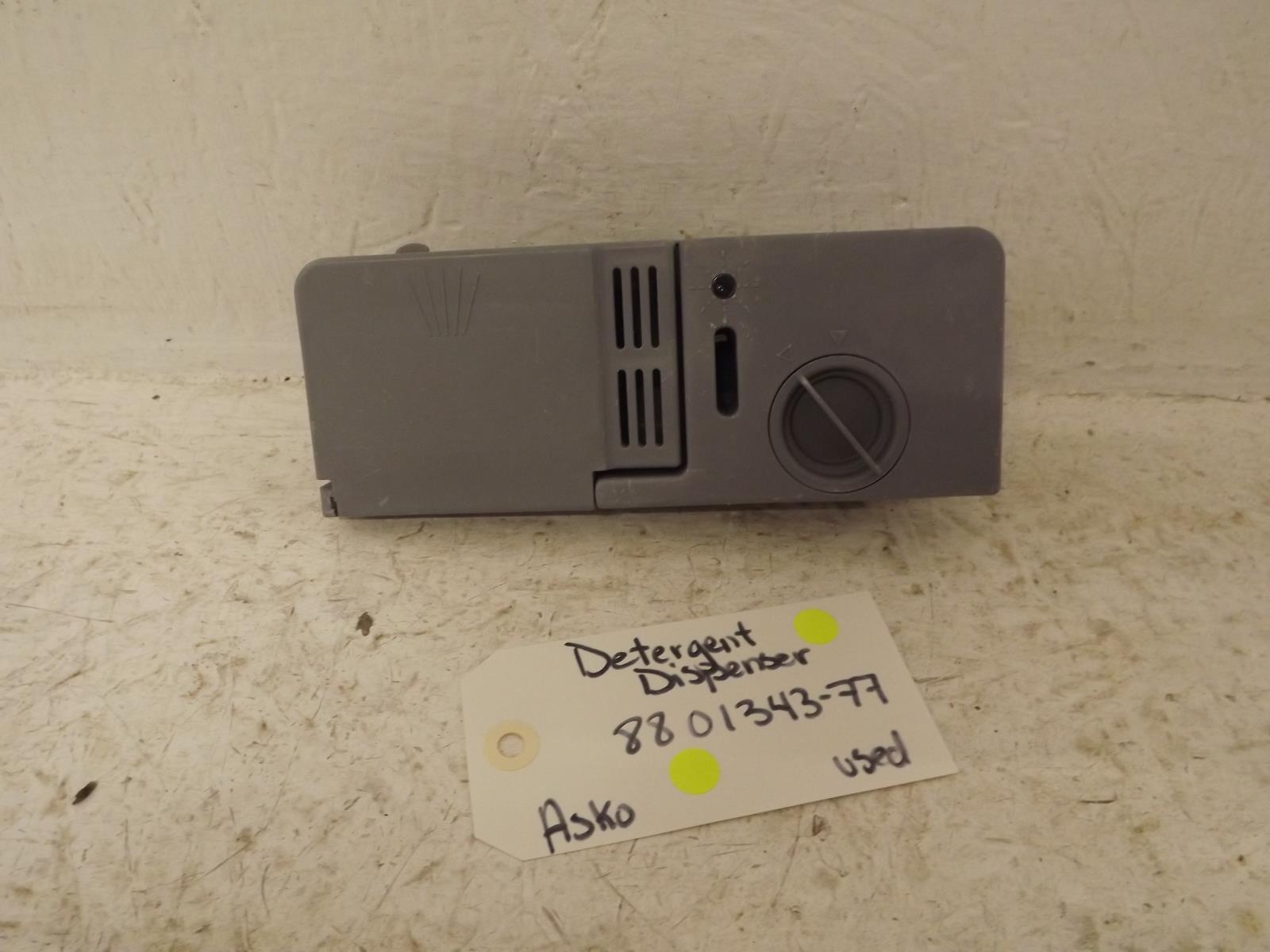 Asko Dishwasher 880134377 Detergent Dispenser Used eBay