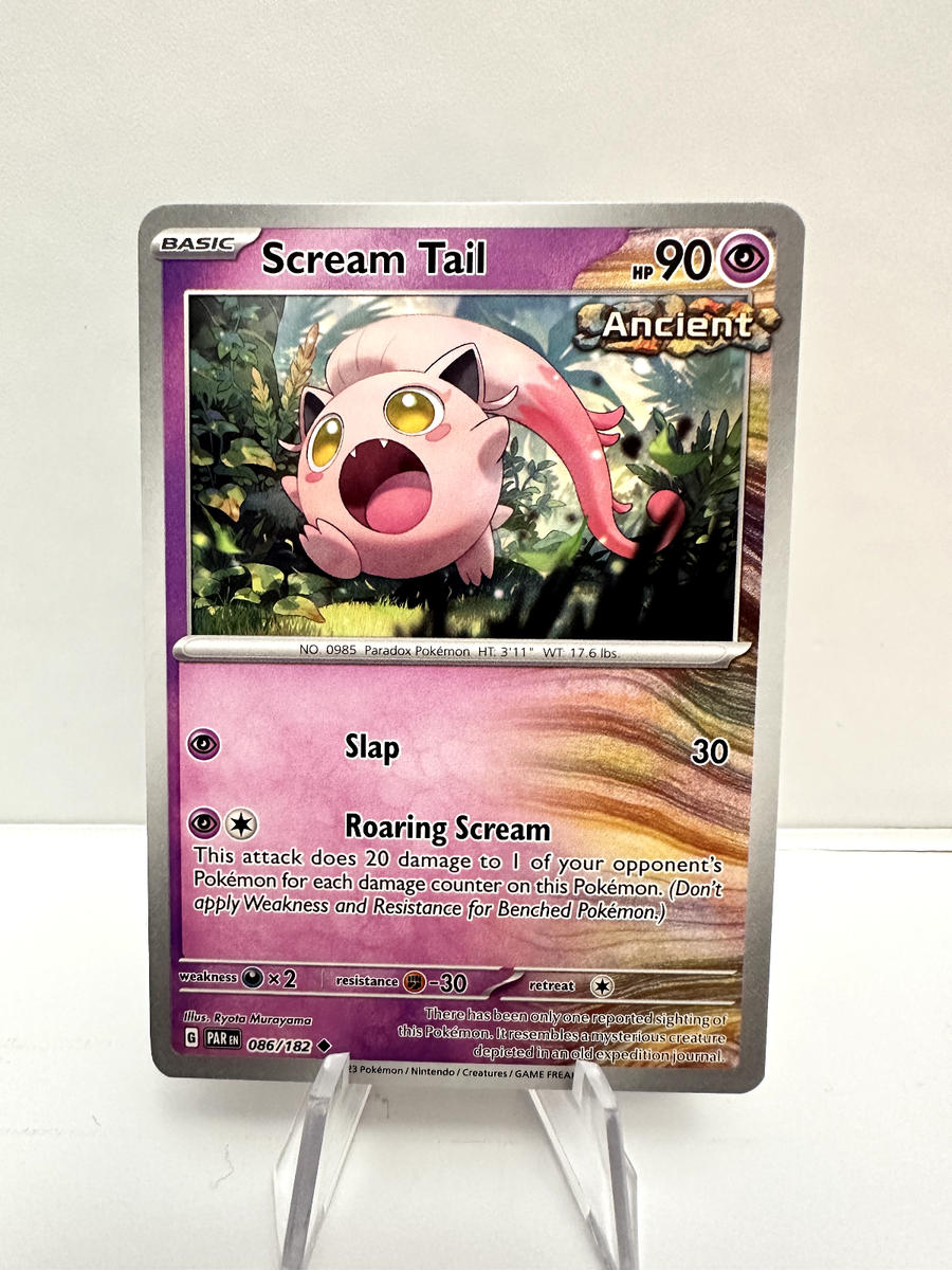 Scream Tail 086/182 - Paradox Rift - Pokémon TCG - Uncommon