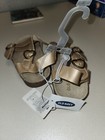 NWT Old Navy Toddler Girls Faux Leather Buckle Sandals, Gold  Sz. 6 — photo 3